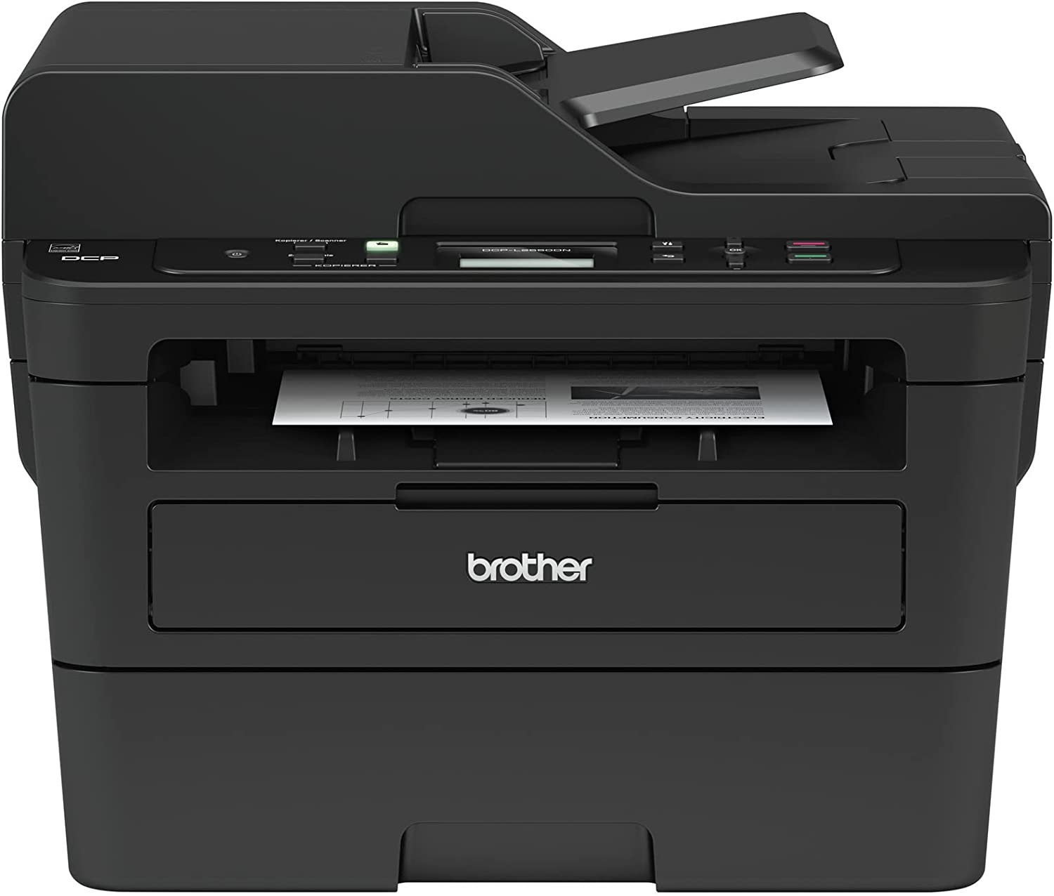Brother Monochrome Laser Printer, Compact Multifunction Printer and Copier, DCPL2550DW, Refresh Subscription and  Dash Replenishment Ready, Black - Image 2